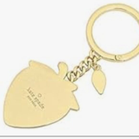 Kate Spade Strawberry Garden Pink Key Fob (Only) - Picture 2 of 4